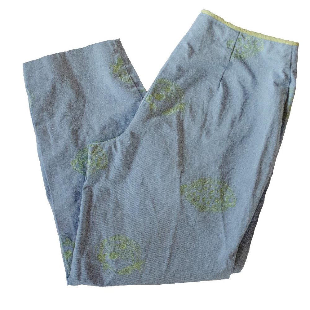 DAVID BROOKS WOMEN'S Size 8 CASUAL Fish Print